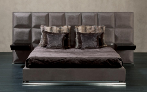 RUGIANO LETTO GEMMA CON COMODINI