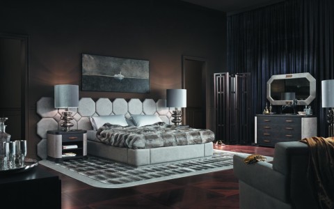 SMANIA LETTO PASCAL 380 TRITTICO ERMETE