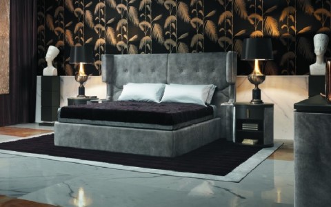 SMANIA LETTO WILLIAM COMODINI ARGO.