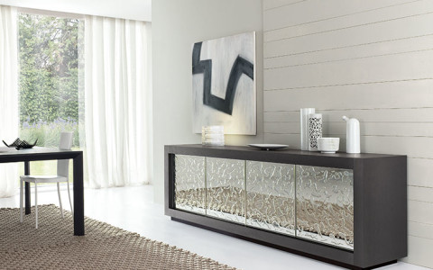 RIFLESSI MADIA P12 ROVERE CON ANTA IN CRISTALLO