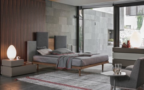 TOMASELLA LETTO SKYLINE TRITTICO REPLAY